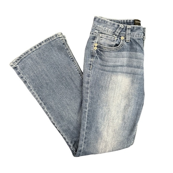 Rue21 Denim - Y2K Mid Rise Bootcut Dark Wash Jeans